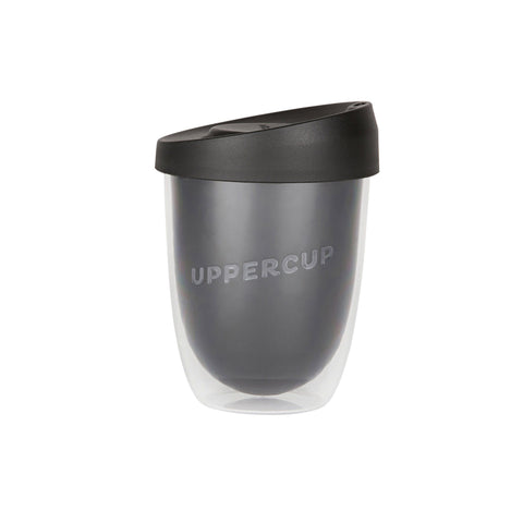 Australian made, reusable, Uppercup in Black, BPA Free