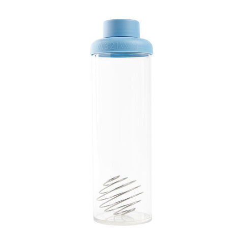321 Detox Bottle blue smoothie bottle & protein shaker
